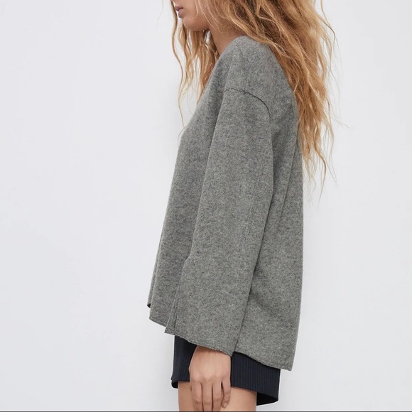 Zara wool blend top - Picture 6 of 9